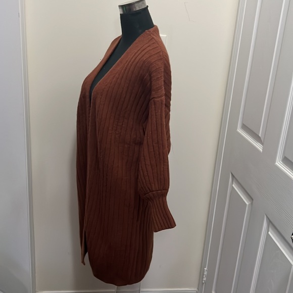 Goodnight Macaroon Knit Cardigan Outerwear Duster Size Medium - Picture 8 of 9